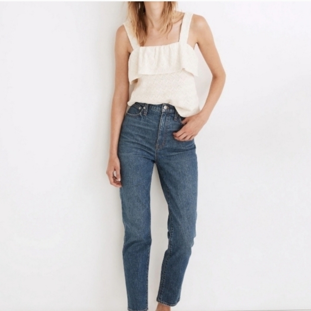 Madewell Ruffle Tank top